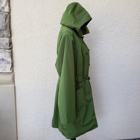 London Fog Snap Front Coat with Hood - 3X - Picture 4 of 8